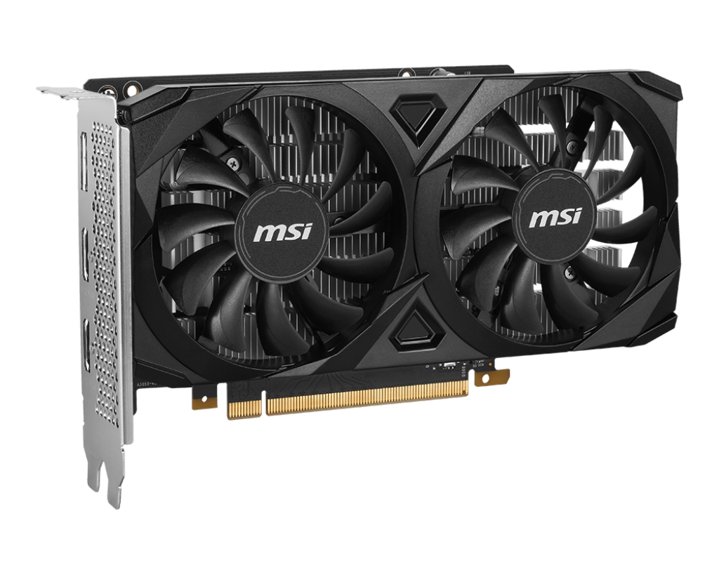 MSI GeForce RTX 3050 Ventus 2X OC 6GB GDDR6 96-bit Gaming Graphics Card