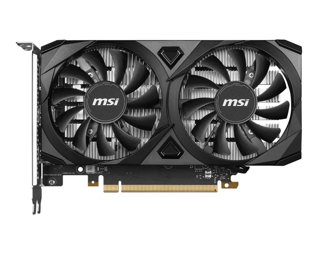 MSI GeForce RTX 3050 Ventus 2X OC 6GB GDDR6 96-bit Gaming Graphics Card