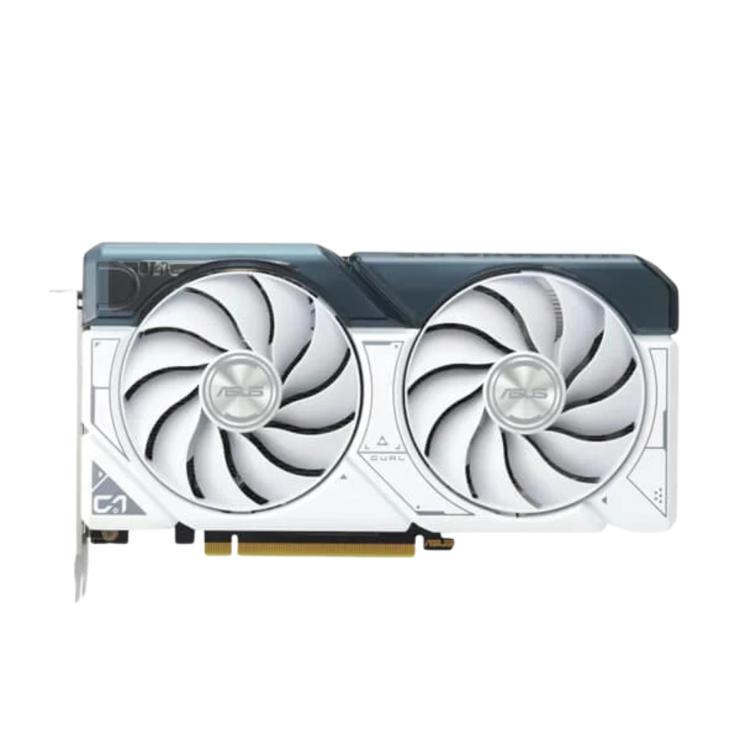 Asus Dual GeForce RTX 4060 White OC Edition 8GB GDDR6 128-bit Gaming Graphics Card