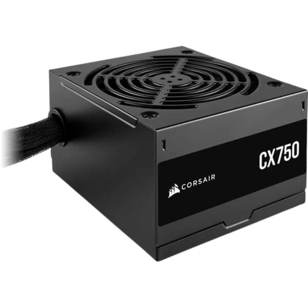 Corsair CX750 SMPS - 750 Watt 80 Plus Bronze Certification PSU with Active PFC (CP-9020279-IN)