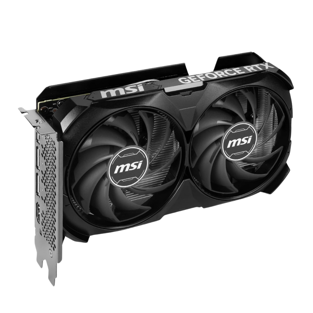 MSI GeForce RTX 4060 Ti Ventus 2X Black OC 16GB GDDR6 128-bit Gaming Graphics Card