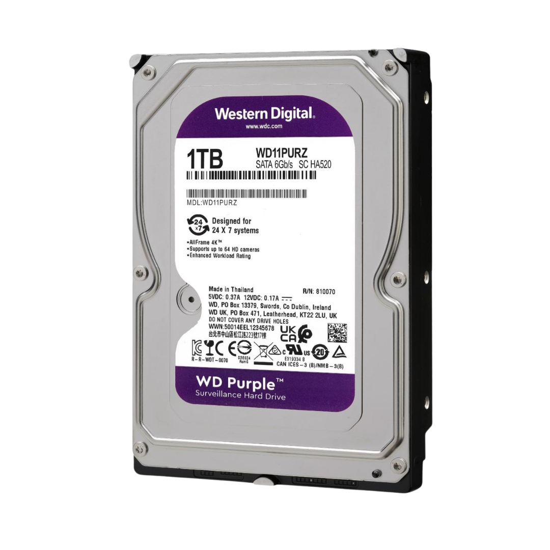 WD Hardisk 1TB SATA (Surviellience)