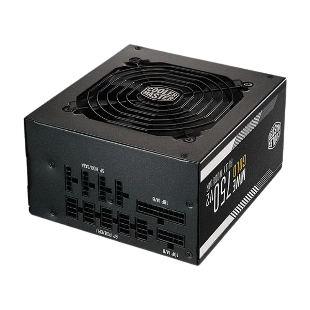 Cooler Master MWE 750 V2 SMPS - 750 Watt 80 Plus Gold Certification Fully Modular PSU With Active PFC