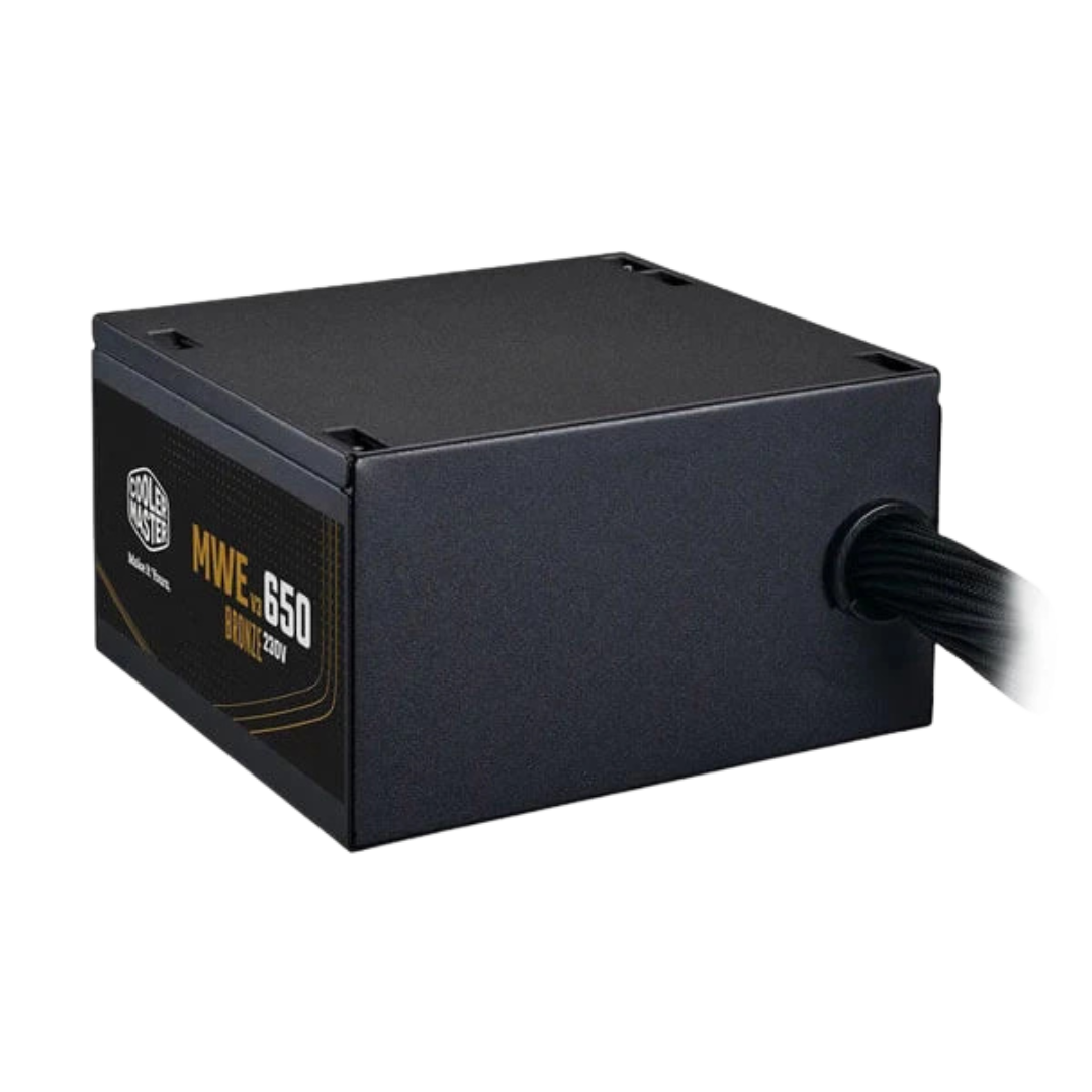 Cooler Master MWE Bronze 650 V3 230V ATX 3.1 SMPS - 650 Watt 80 Plus Bronze Certification PSU with Active PFC