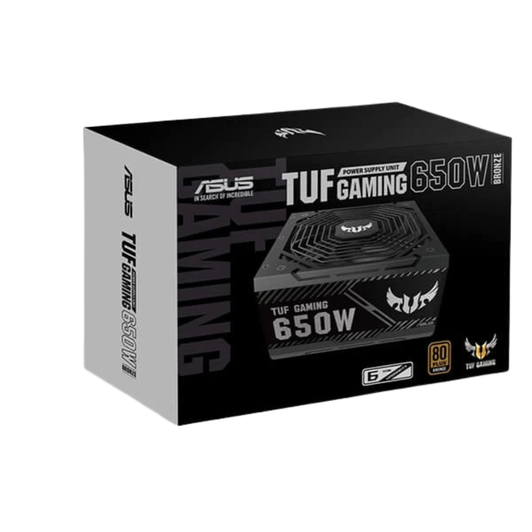 Asus TUF Gaming 650B SMPS - 650 Watt 80 Plus Bronze Certification PSU With Active PFC