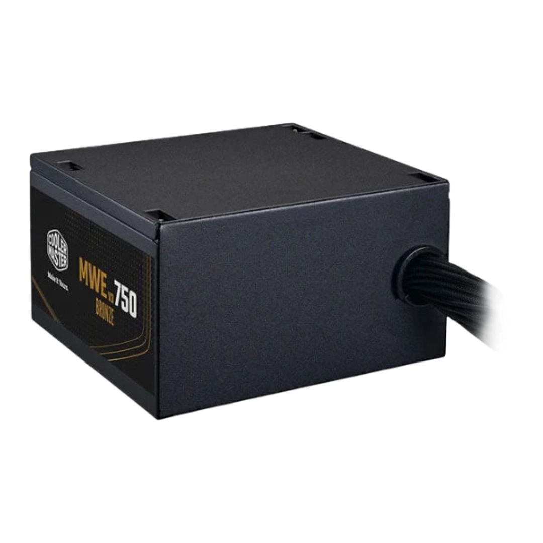 Cooler Master MWE Bronze 750 V3 ATX 3.1 SMPS - 750 Watt 80 Plus Bronze PSU with Active PFC