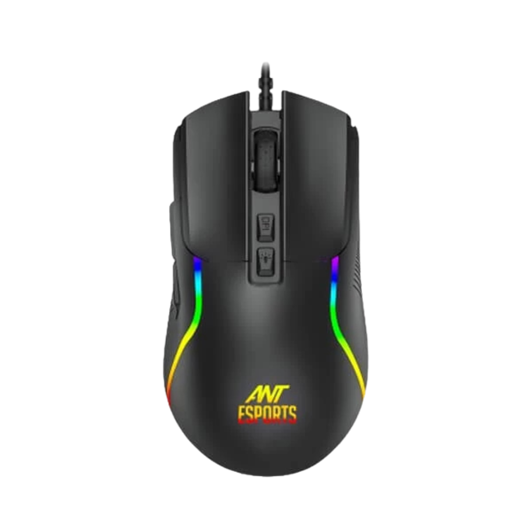 Ant Esports GM380 RGB Gaming Mouse (Black)