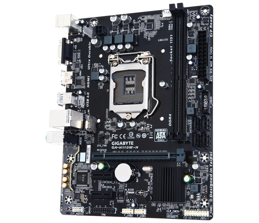 GIGABYTE H110M-H Motherboard