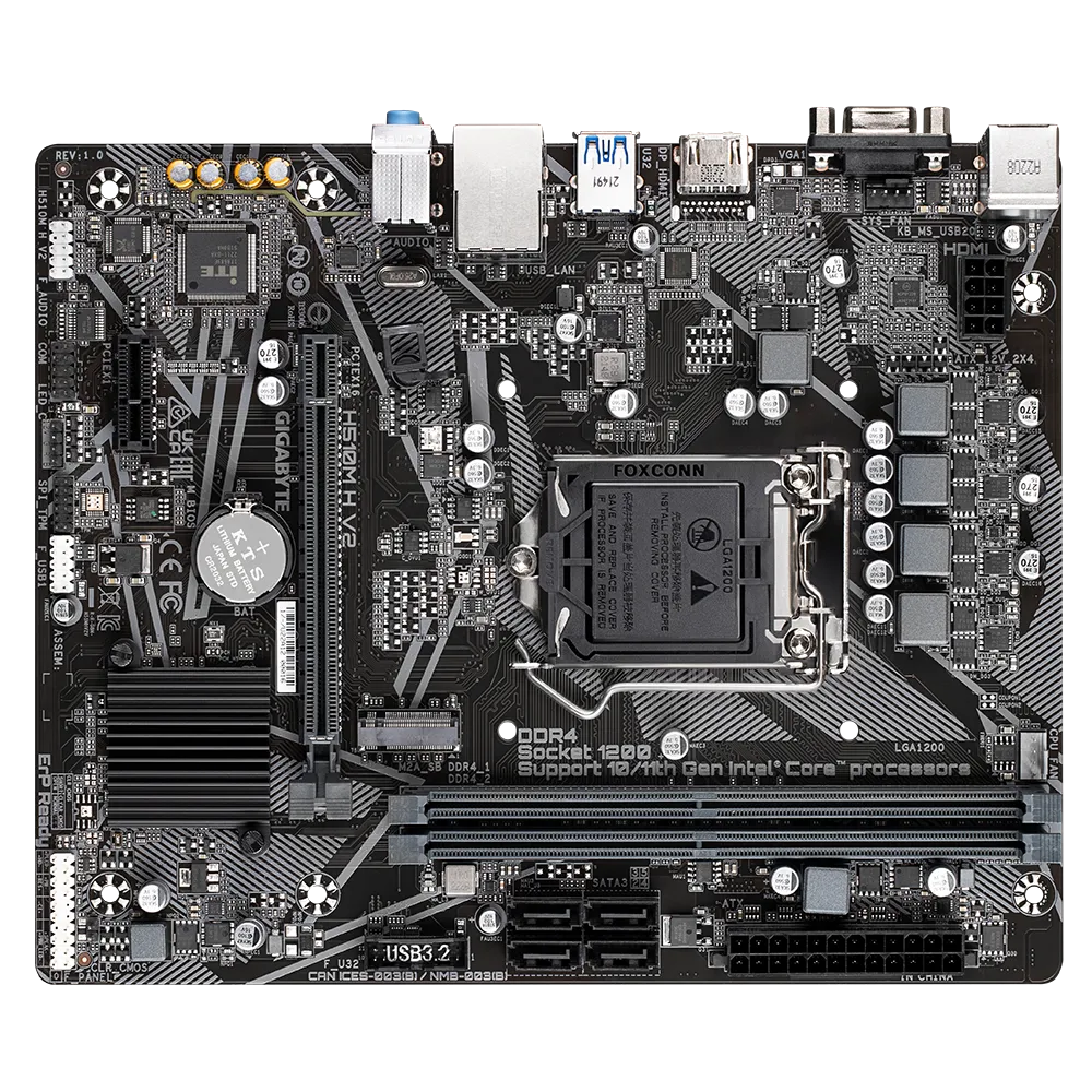 GIGABYTE H510MH V2 Motherboard