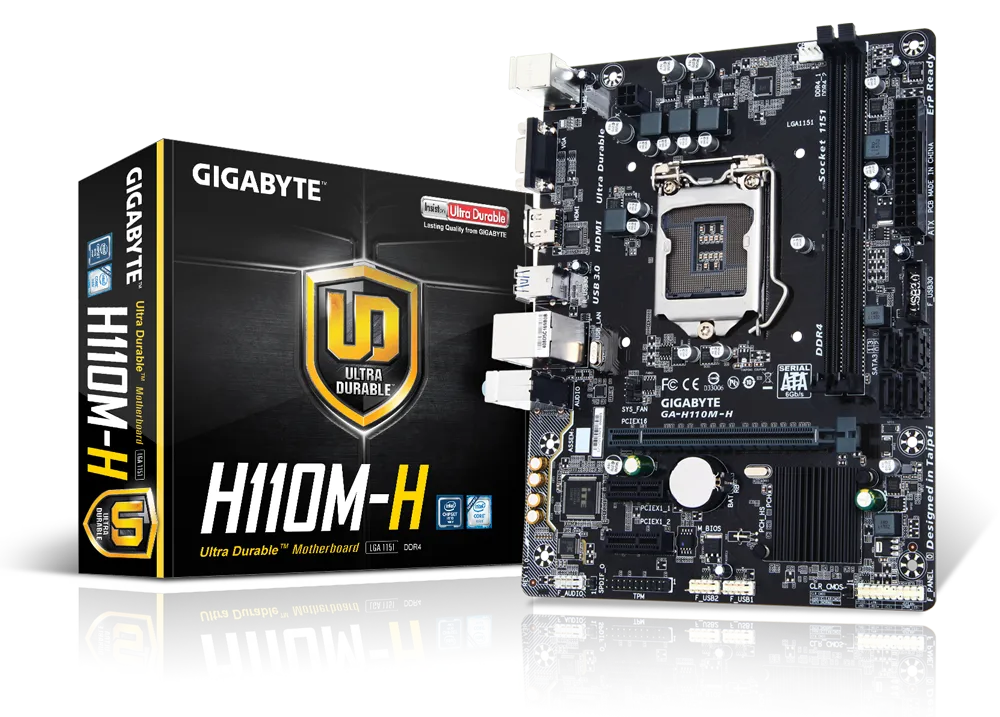 GIGABYTE H110M-H Motherboard