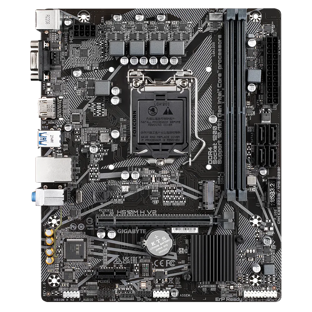 GIGABYTE H510MH V2 Motherboard