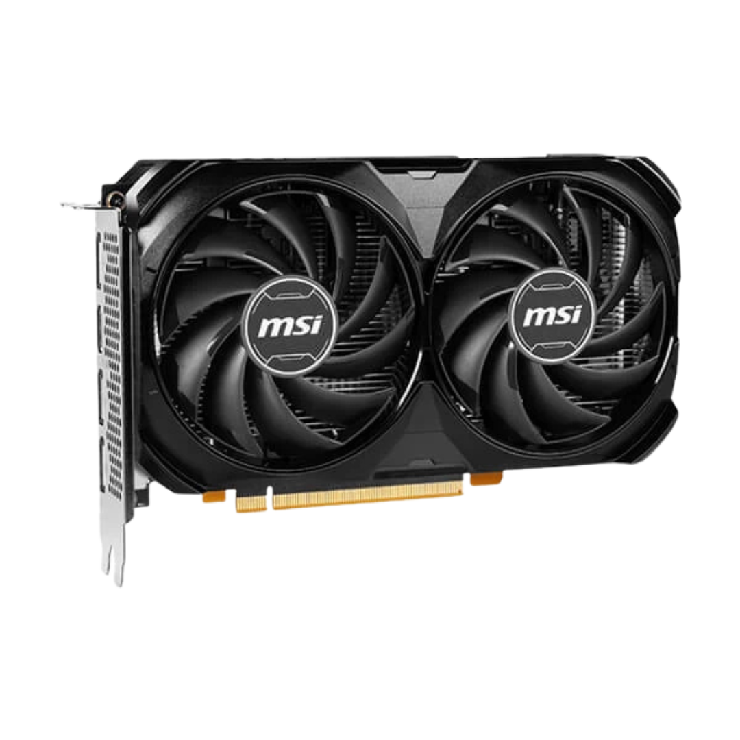 MSI GeForce RTX 4060 Ventus 2X Black OC 8GB GDDR6 128-bit Gaming Graphics Card