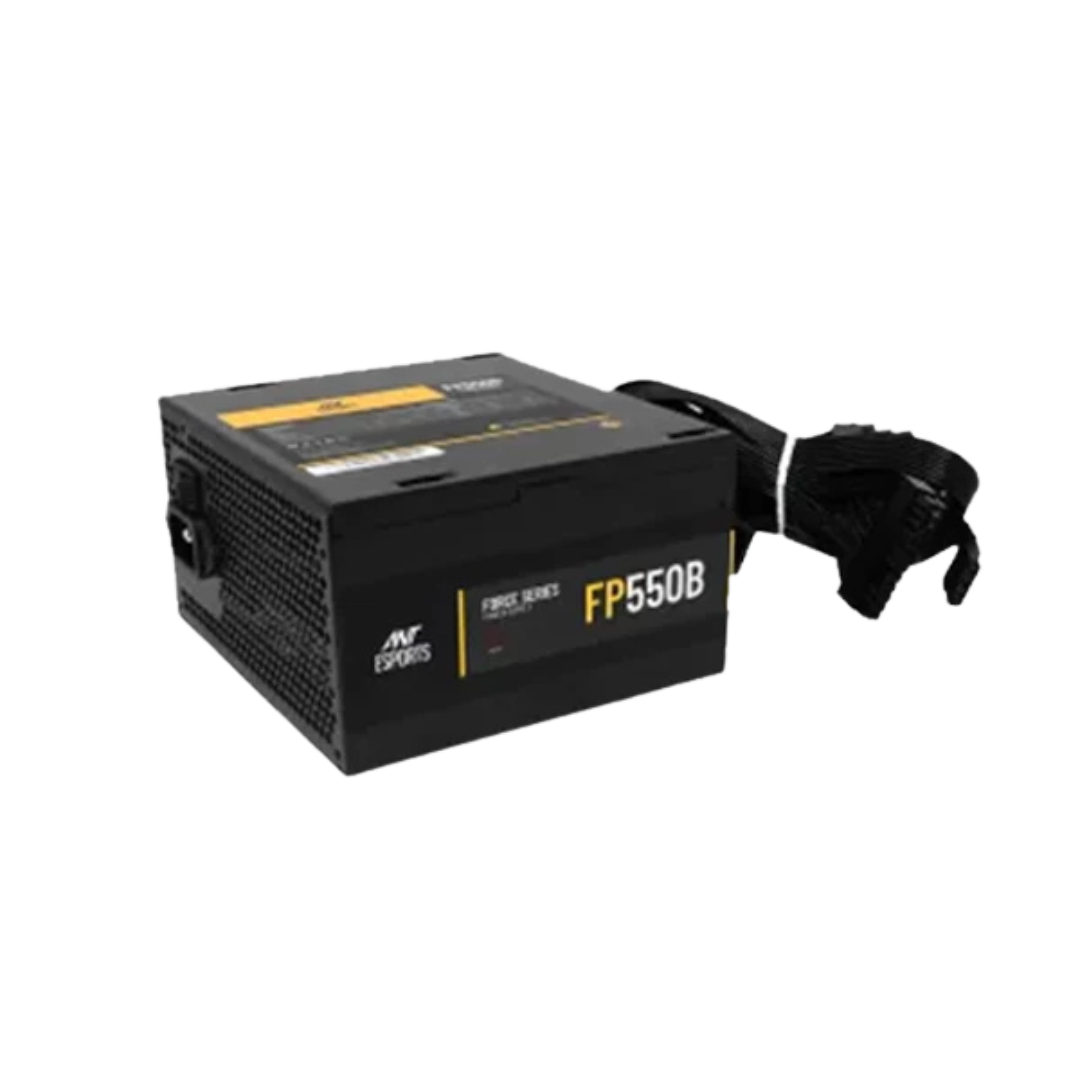 Ant Esports FP550B SMPS - 550 Watt 80 Plus Bronze Certification PSU with Active PFC