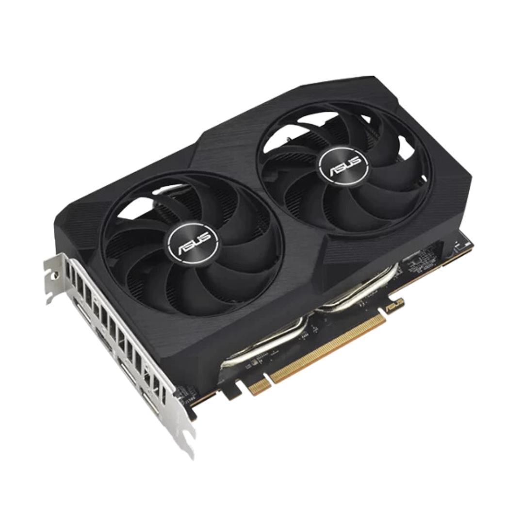 Asus Dual Radeon RX 7600 V2 OC Edition 8GB GDDR6 128-bit Gaming Graphics Card