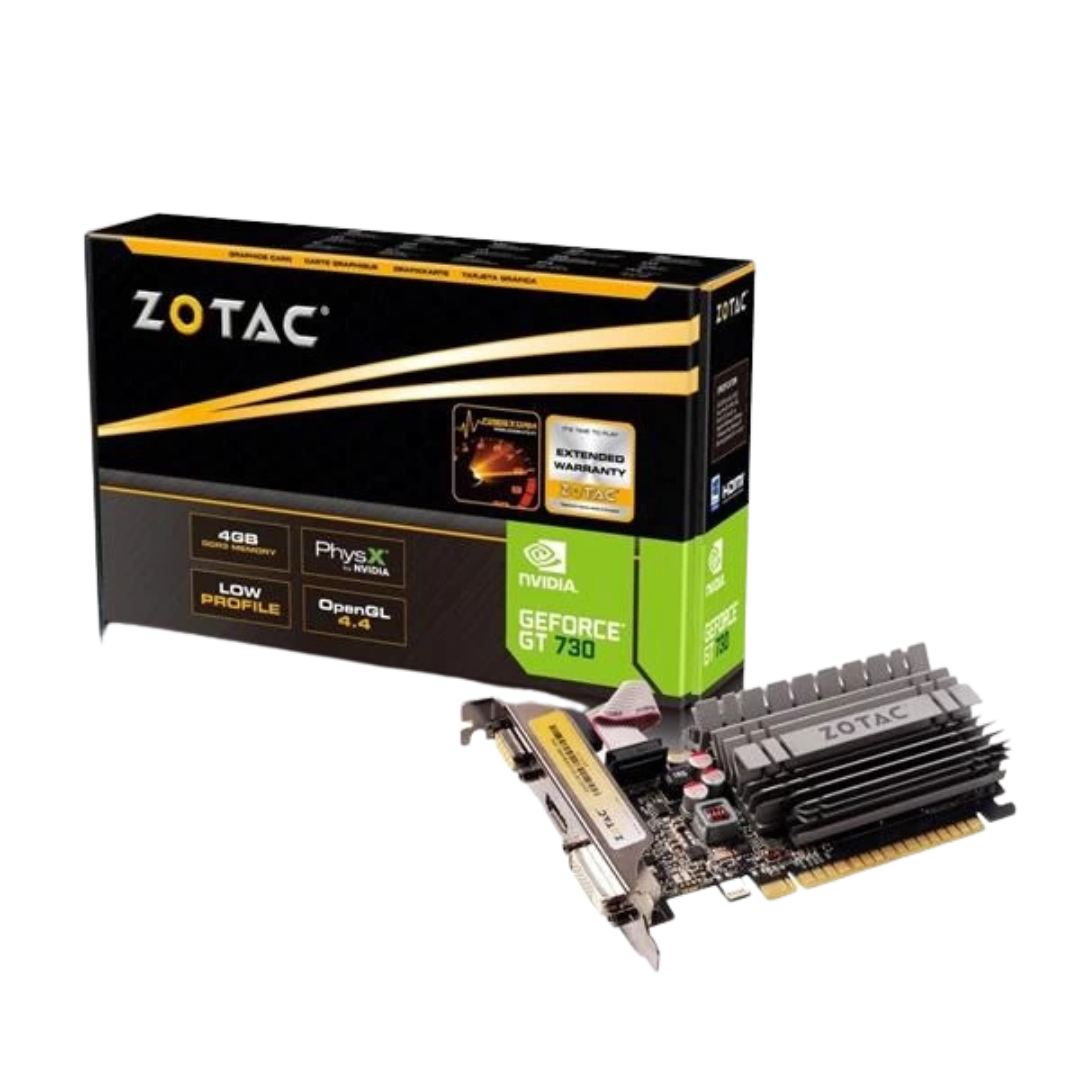 Zotac GeForce GT 730 4GB DDR3 Zone Edition Graphics Card (ZT-71115-20L)