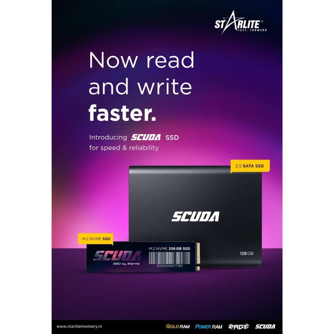 SCUDA SSD 128GB SATA