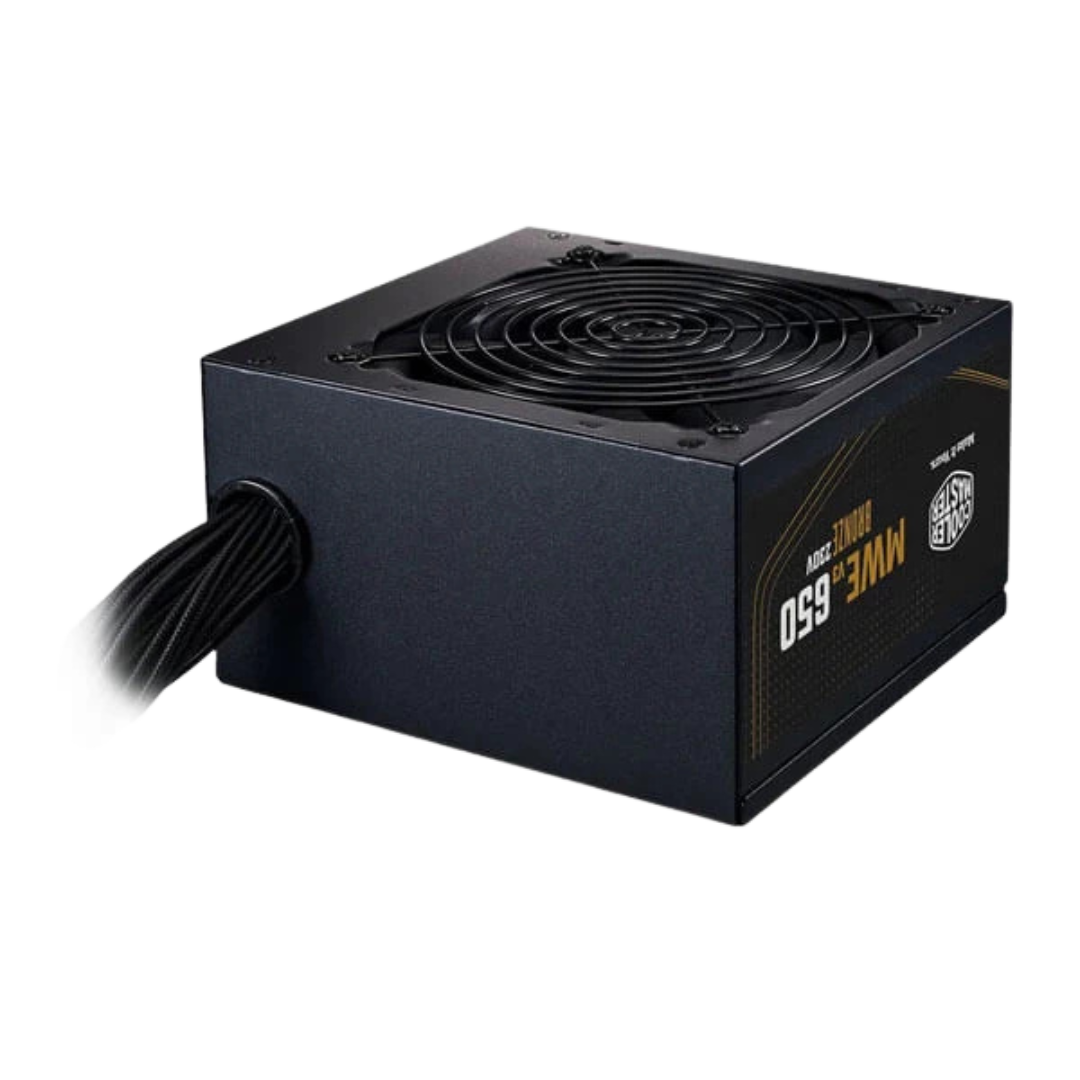 Cooler Master MWE Bronze 650 V3 230V ATX 3.1 SMPS - 650 Watt 80 Plus Bronze Certification PSU with Active PFC