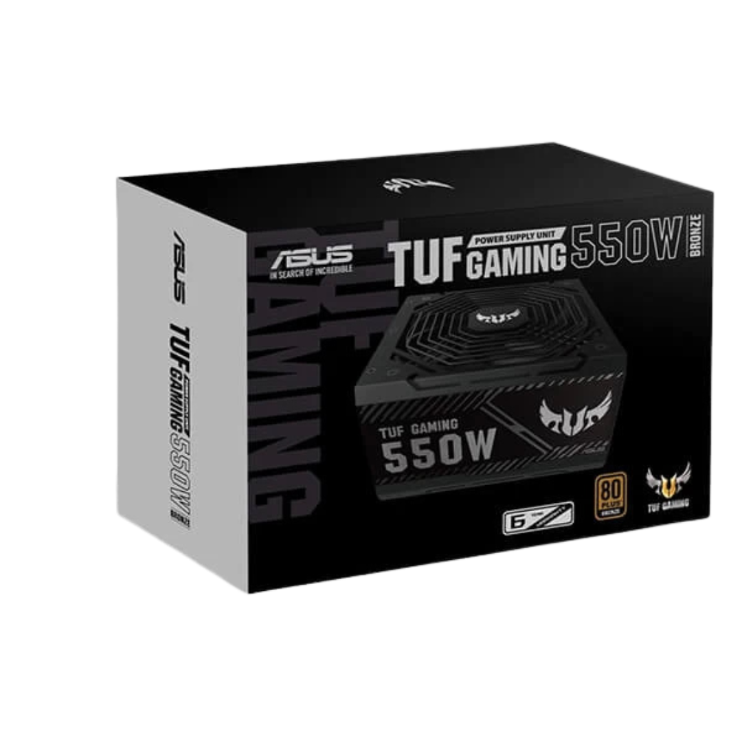 Asus TUF Gaming 550B SMPS - 550 Watt 80 Plus Bronze Certification PSU With Active PFC (Copy)