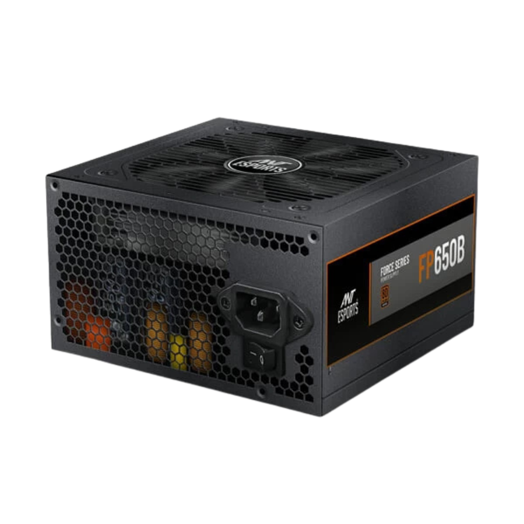 Ant Esports FP650B SMPS - 650 Watt 80 Plus Bronze Certification PSU with Active PFC