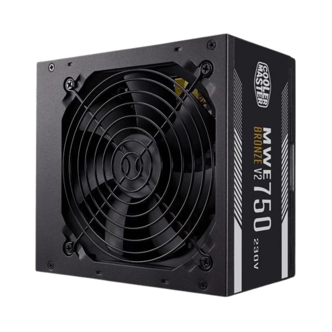 Cooler Master MWE 750 V2 230V SMPS - 750 Watt 80 Plus Bronze Certification PSU With Active PFC