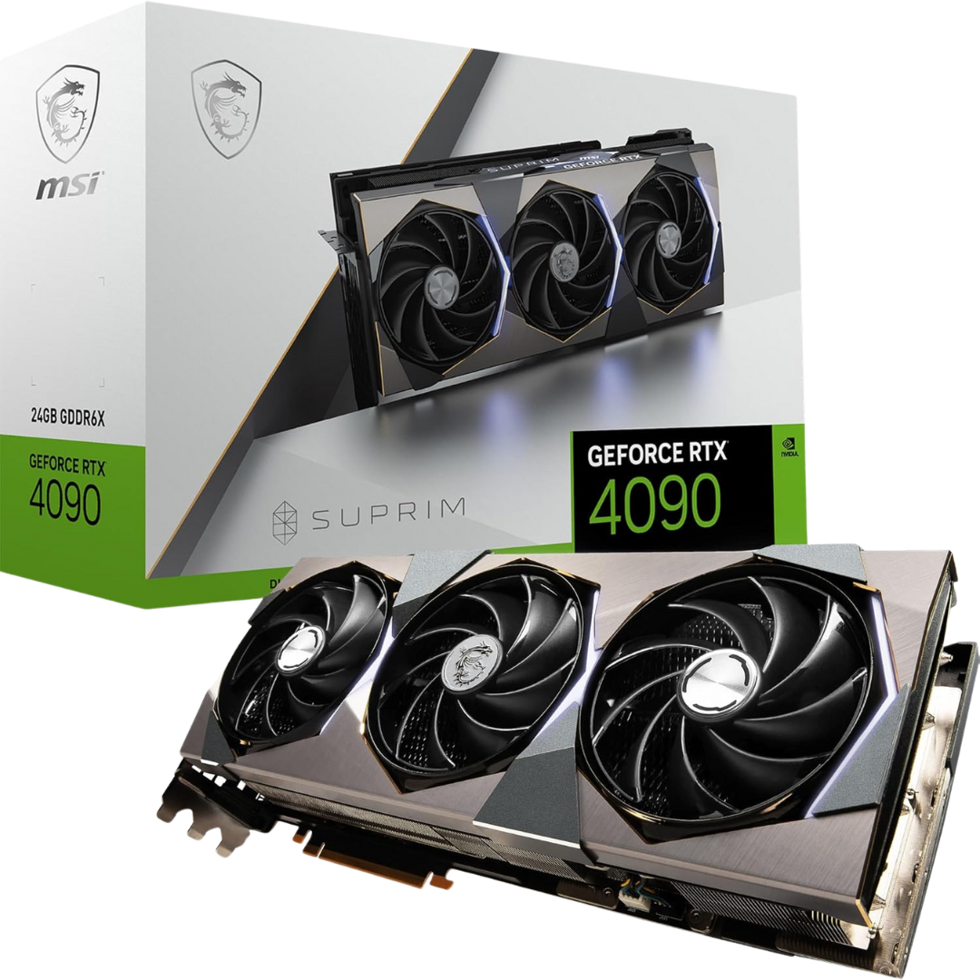 MSI GeForce RTX 4090 Suprim X 24GB GDDR6X 384-bit Gaming Graphics Card