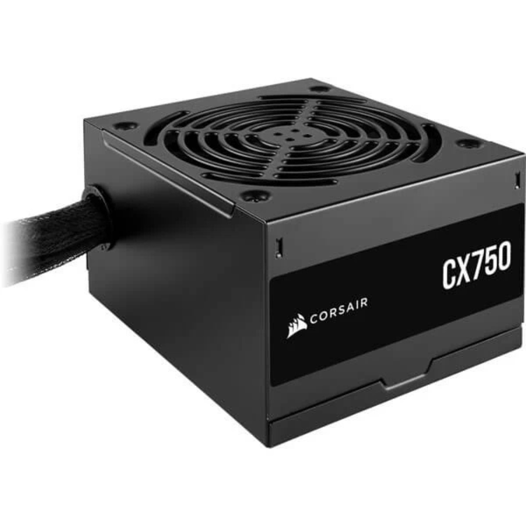 Corsair CX750 SMPS - 750 Watt 80 Plus Bronze Certification PSU with Active PFC (CP-9020279-IN)