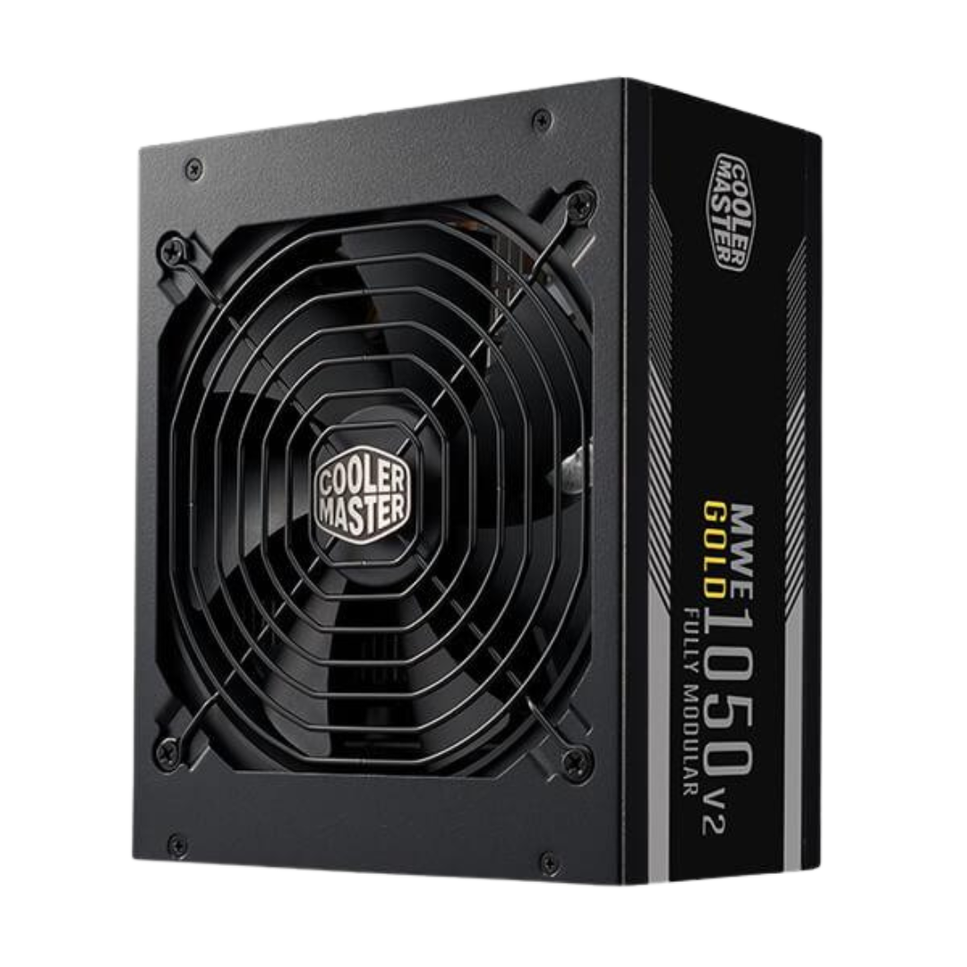 Cooler Master MWE 1050 V2 ATX3.0 SMPS - 1050 Watt 80 Plus Gold Certification Fully Modular PSU With Active PFC