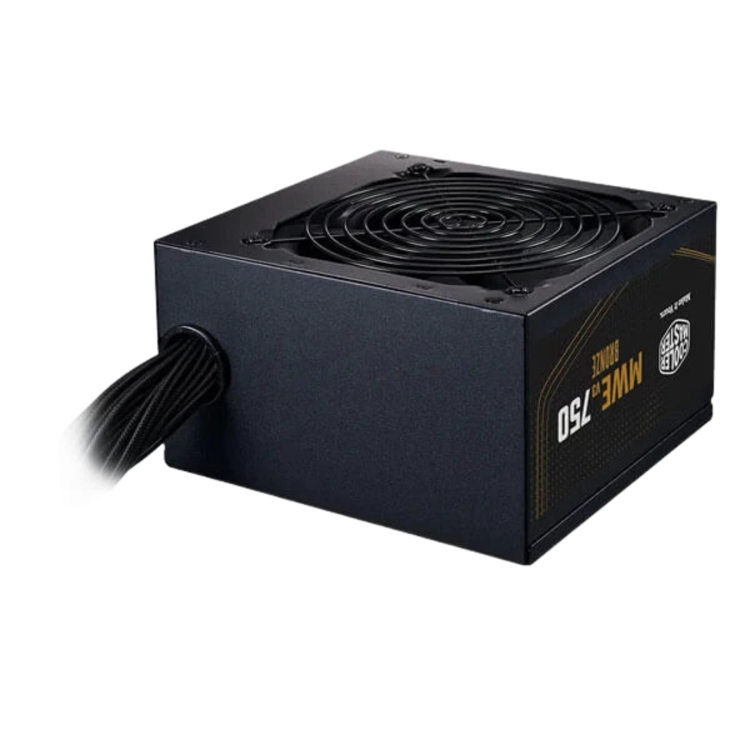 Cooler Master MWE Bronze 750 V3 ATX 3.1 SMPS - 750 Watt 80 Plus Bronze PSU with Active PFC