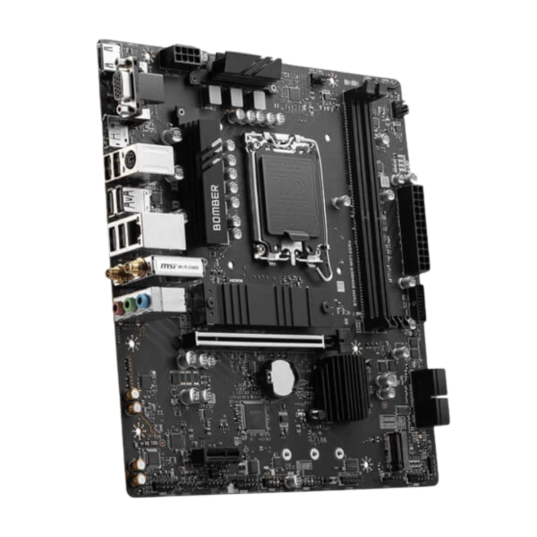 MSI B760M Bomber WIFI DDR4 Motherboard