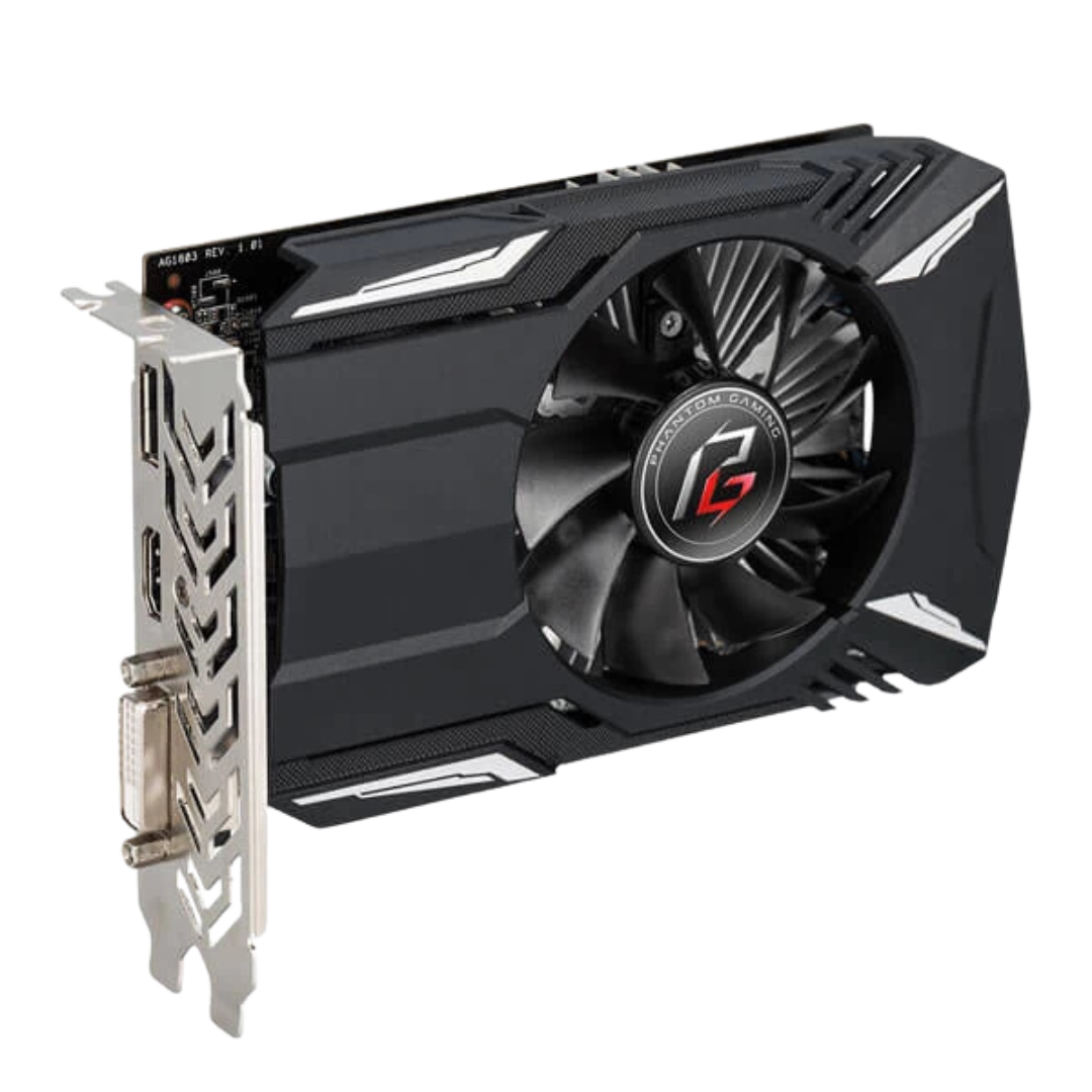 ASRock Radeon RX 550 Phantom Gaming 4GB GDDR5 128-bit Graphics Card