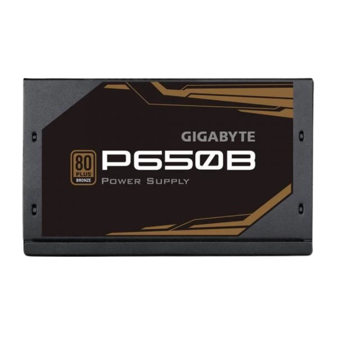 GIGABYTE P650B SMPS - 650 Watt 80 Plus Bronze Certification PSU With Active PFC