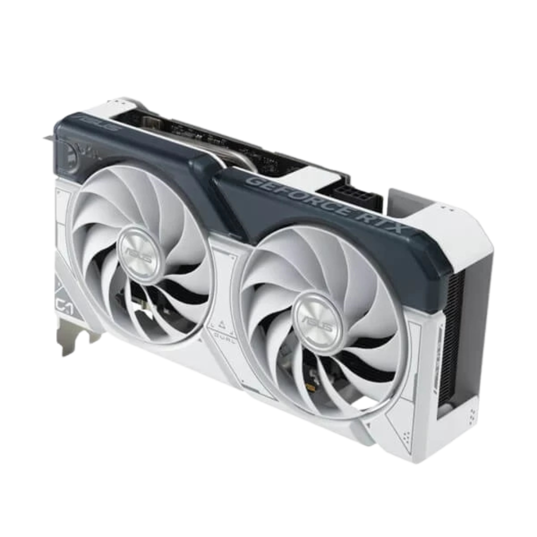 Asus Dual GeForce RTX 4060 White OC Edition 8GB GDDR6 128-bit Gaming Graphics Card