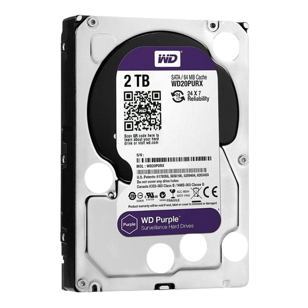 WD Hardisk 2TB SATA (Surviellience)