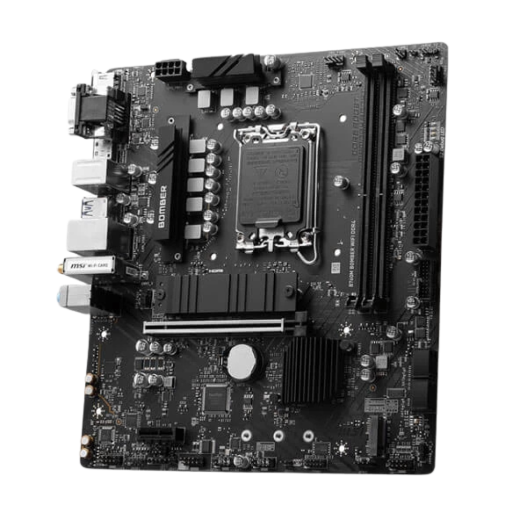 MSI B760M Bomber WIFI DDR4 Motherboard