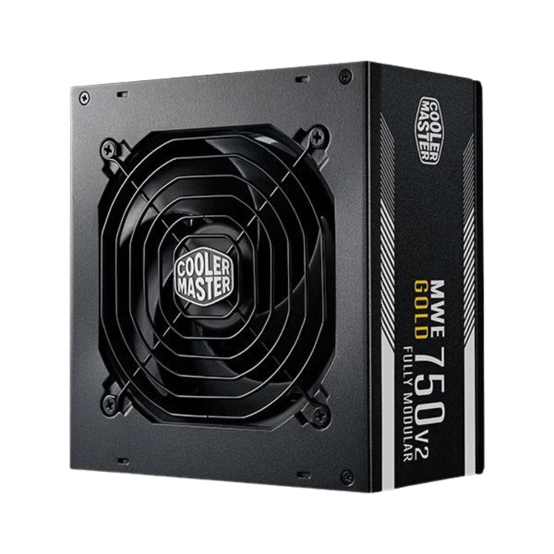 Cooler Master MWE 750 V2 SMPS - 750 Watt 80 Plus Gold Certification Fully Modular PSU With Active PFC