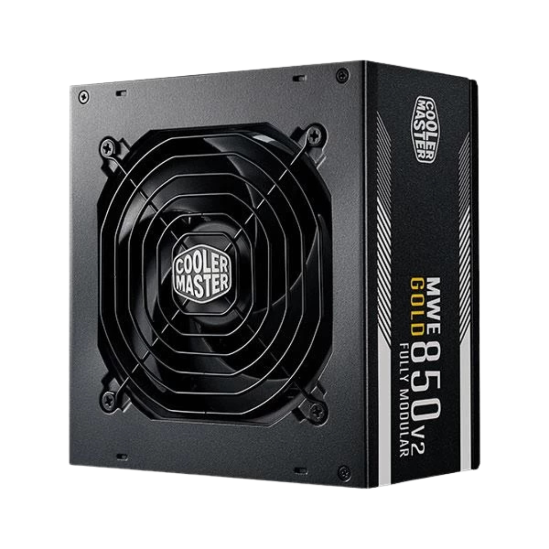 Cooler Master MWE 850 V2 SMPS - 850 Watt 80 Plus Gold Certification Fully Modular PSU With Active PFC