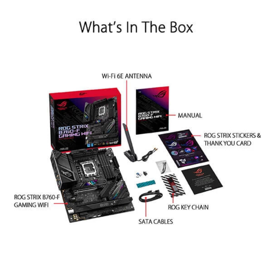 Asus ROG Strix B760-F Gaming WIFI Motherboard