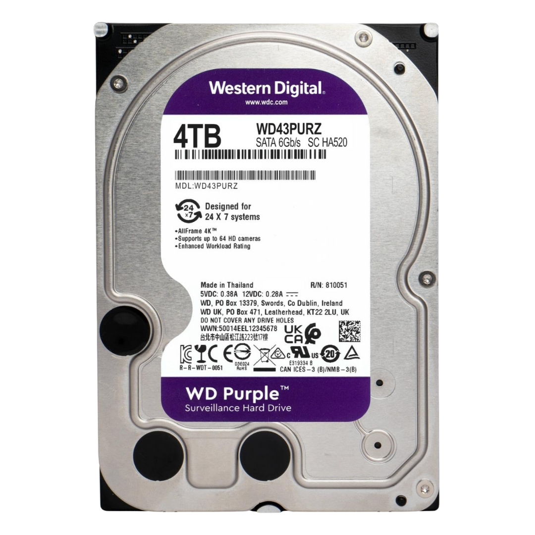 WD Hardisk 4TB SATA (Surviellience)