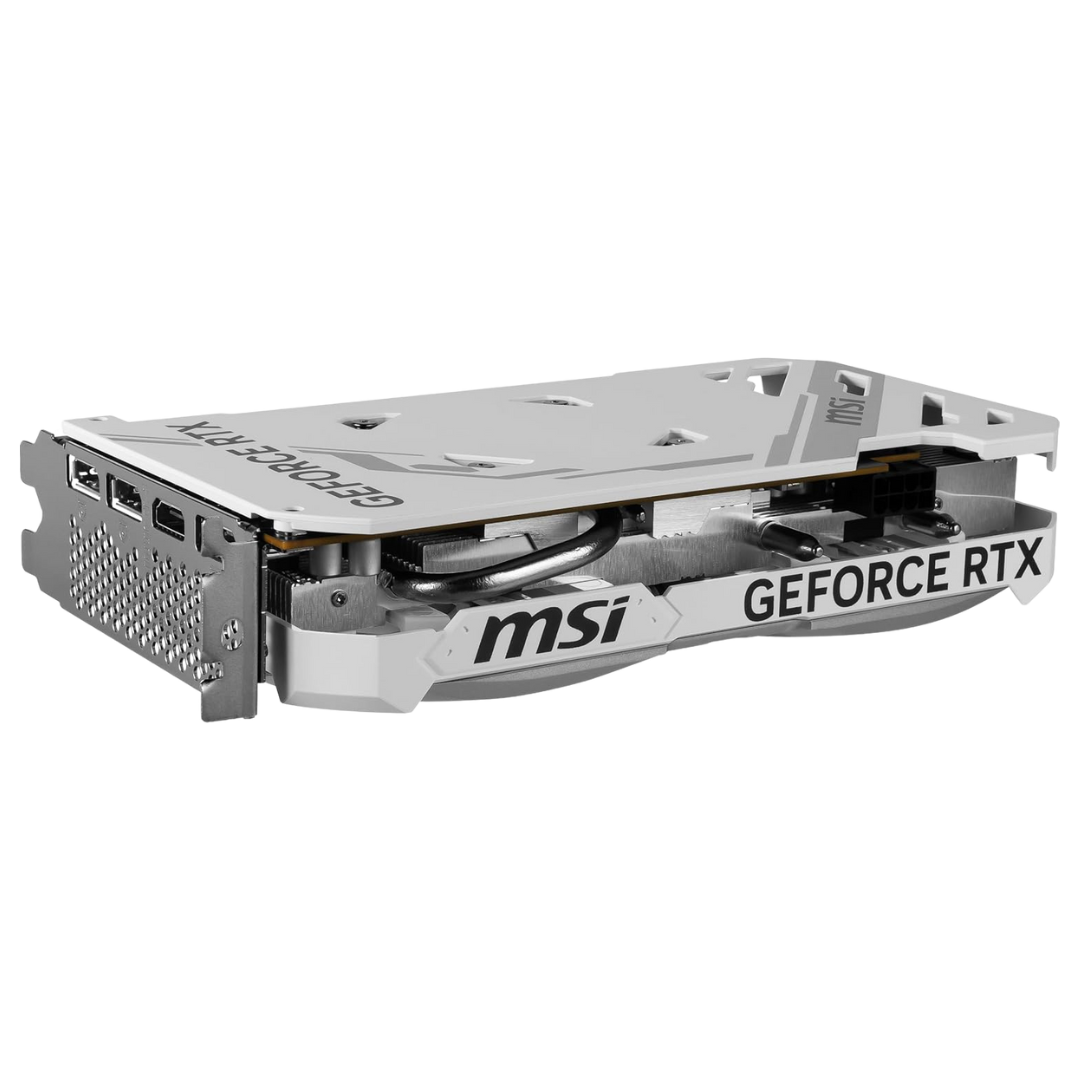 MSI GeForce RTX 4060 Ventus 2X White OC 8GB GDDR6 128-bit Gaming Graphics Card