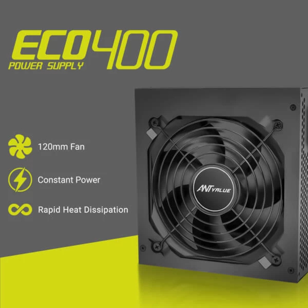 Ant Value ECO400 SMPS - 400 Watt PSU