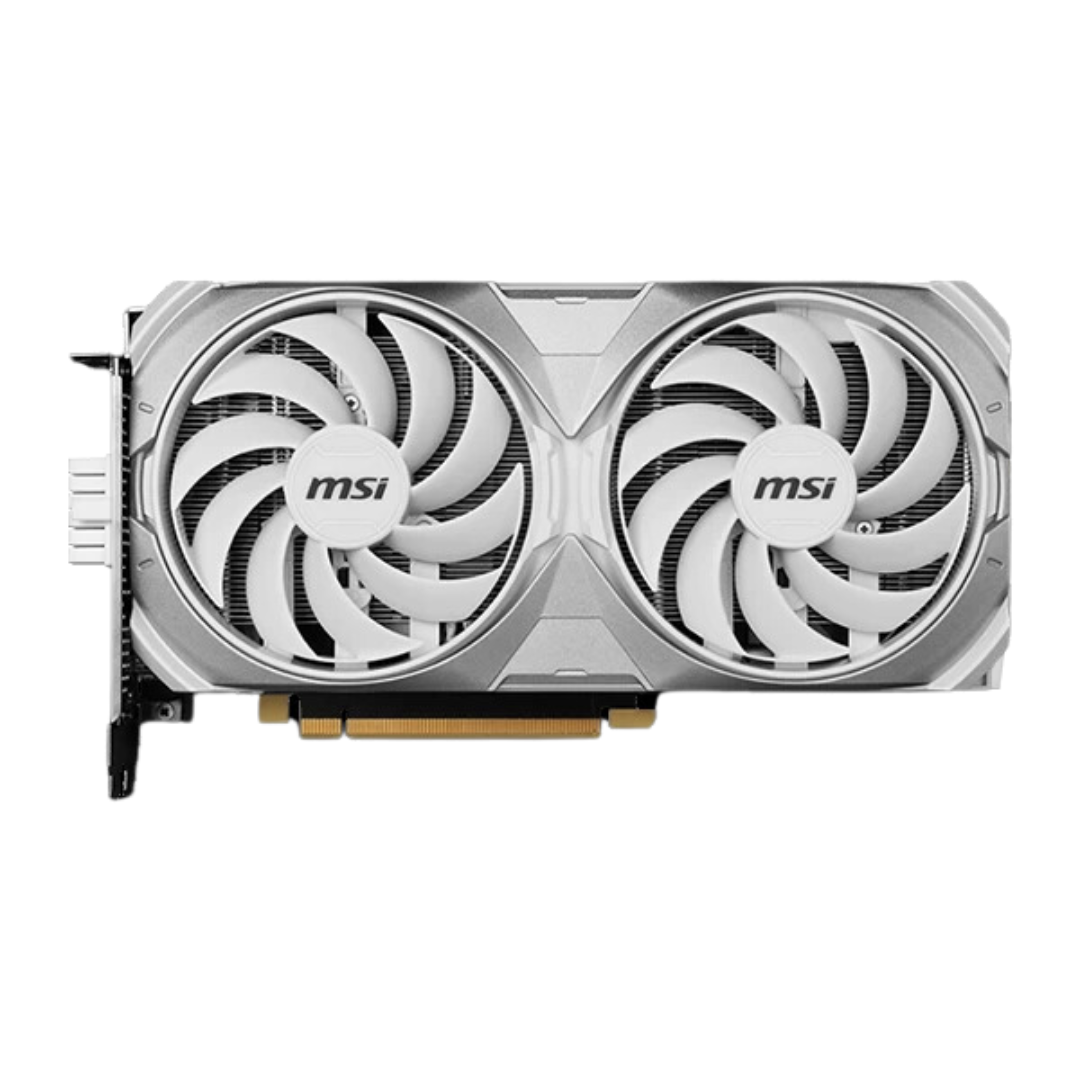 MSI GeForce RTX 4070 Super Ventus 2X White OC 12GB GDDR6X 192-bit Gaming Graphics Card