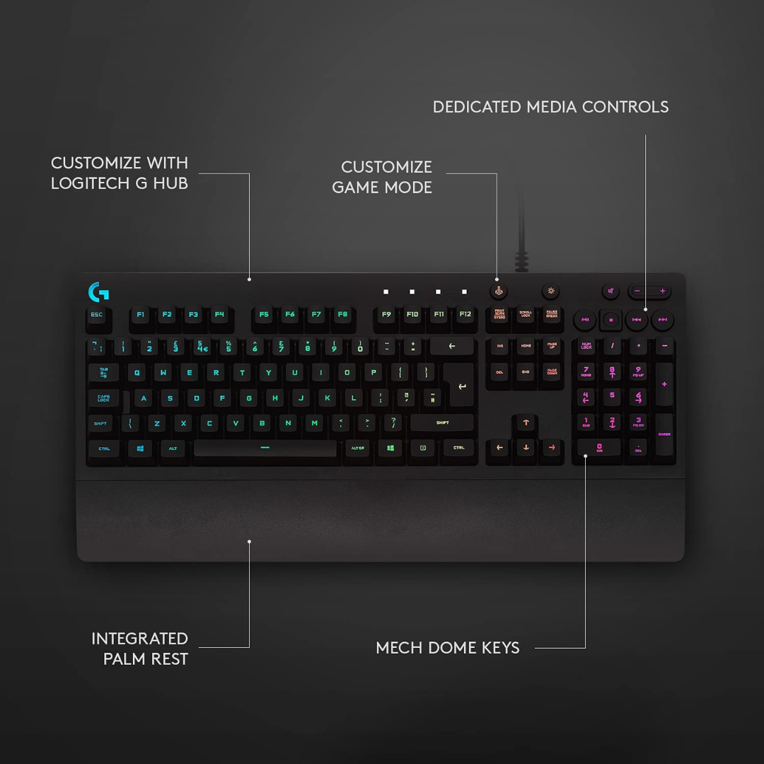 G213 RGB GAMING KEY BOARD