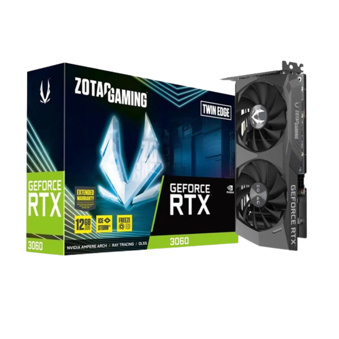 Zotac Gaming GeForce RTX 3060 Twin Edge 12GB GDDR6 192-bit Gaming Graphics Card