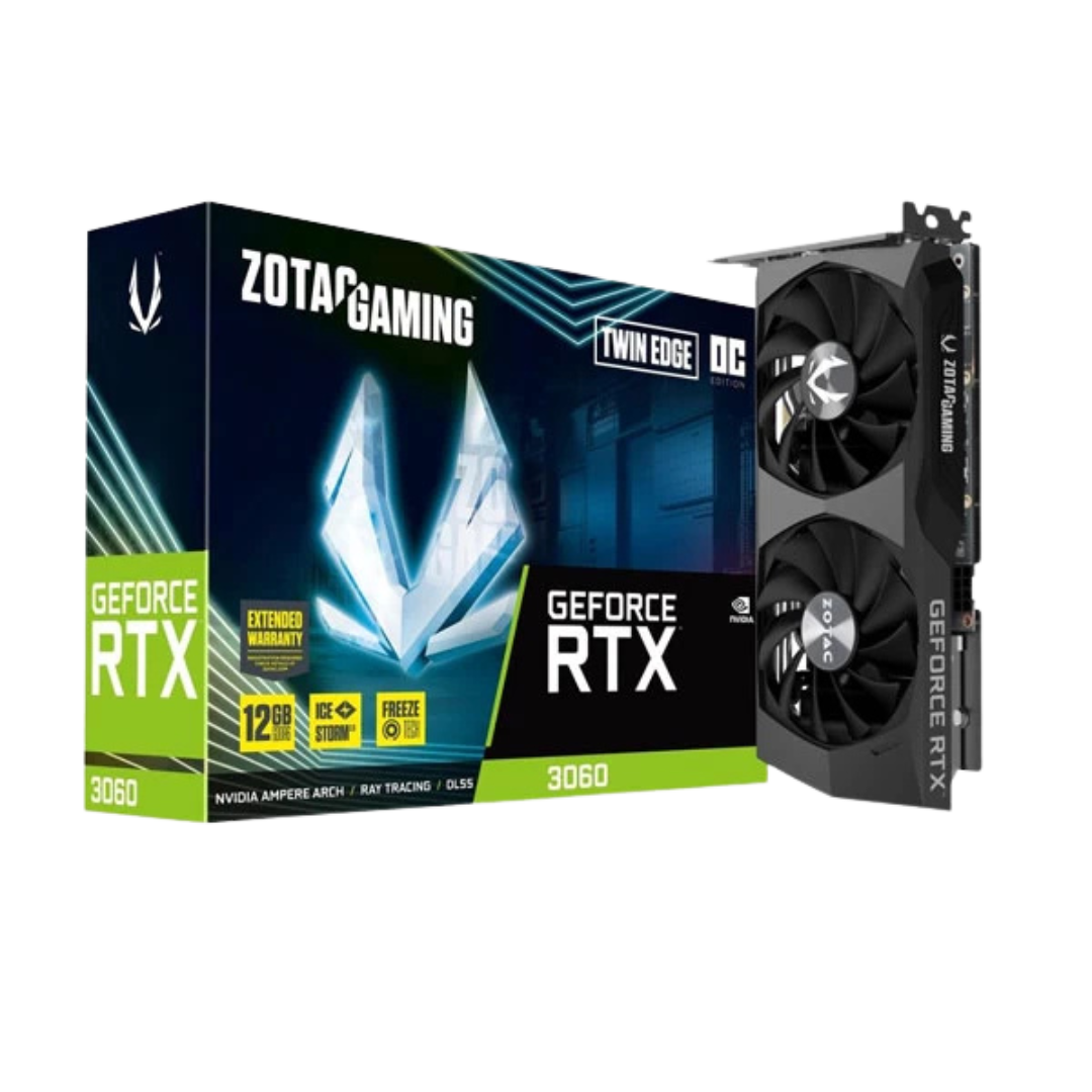 Zotac Gaming GeForce RTX 3060 Twin Edge OC 12GB GDDR6 192-bit Gaming Graphics Card