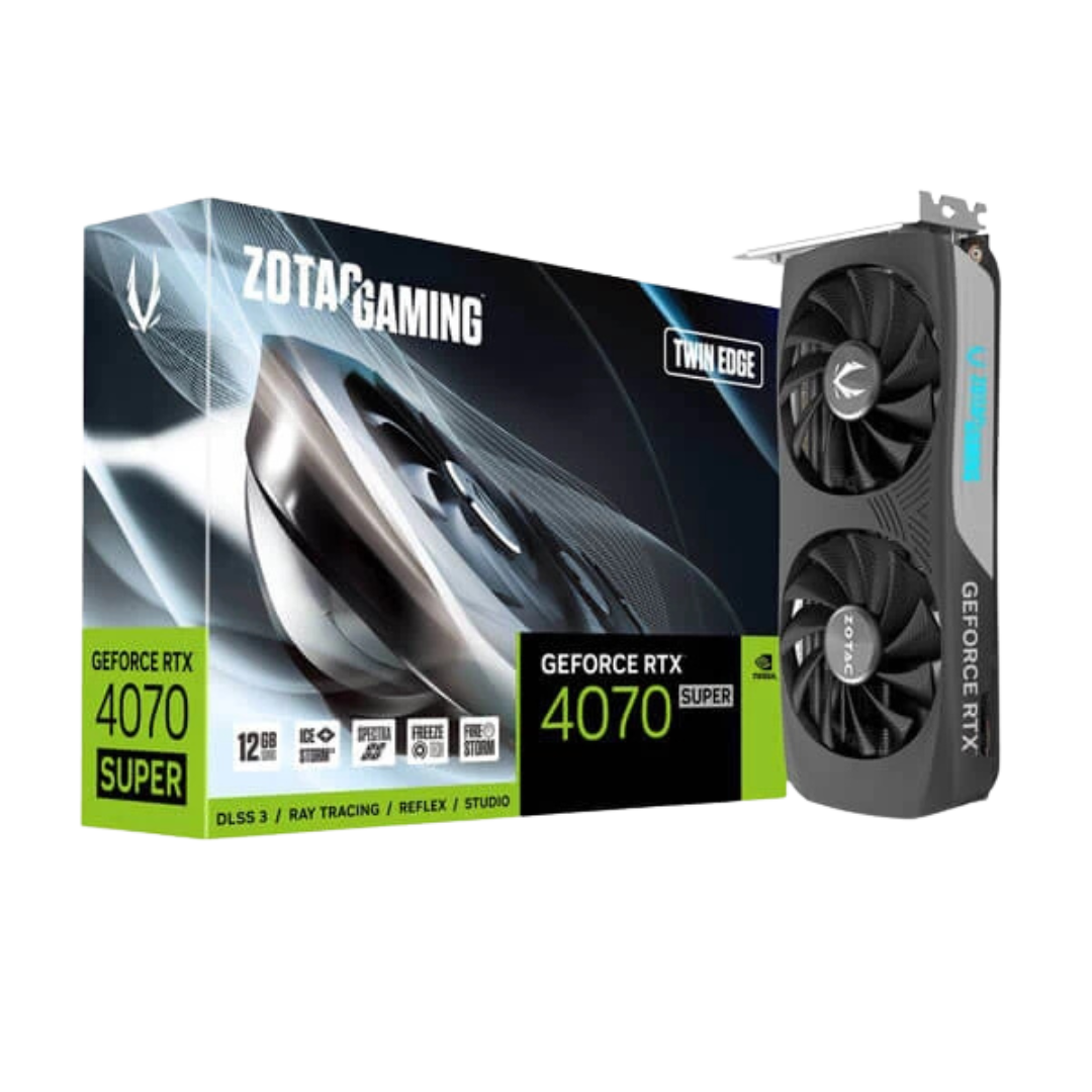 Zotac Gaming GeForce RTX 4070 Super Twin Edge 12GB GDDR6X 192-bit Graphics Card