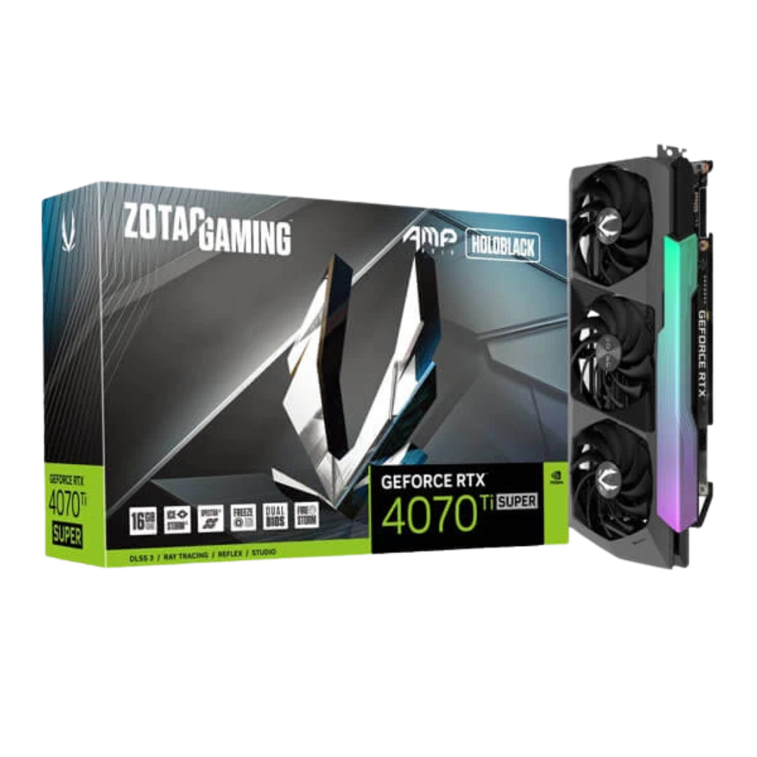 Zotac Gaming GeForce RTX 4070 Super Twin Edge OC White Edition 12GB GDDR6X 192-bit Graphics Card