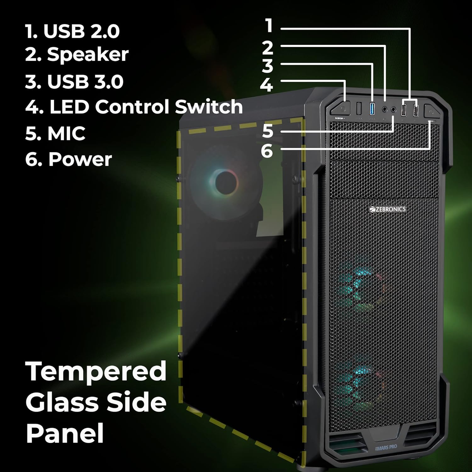 ZEBRONICS ZEB- MARS PRO