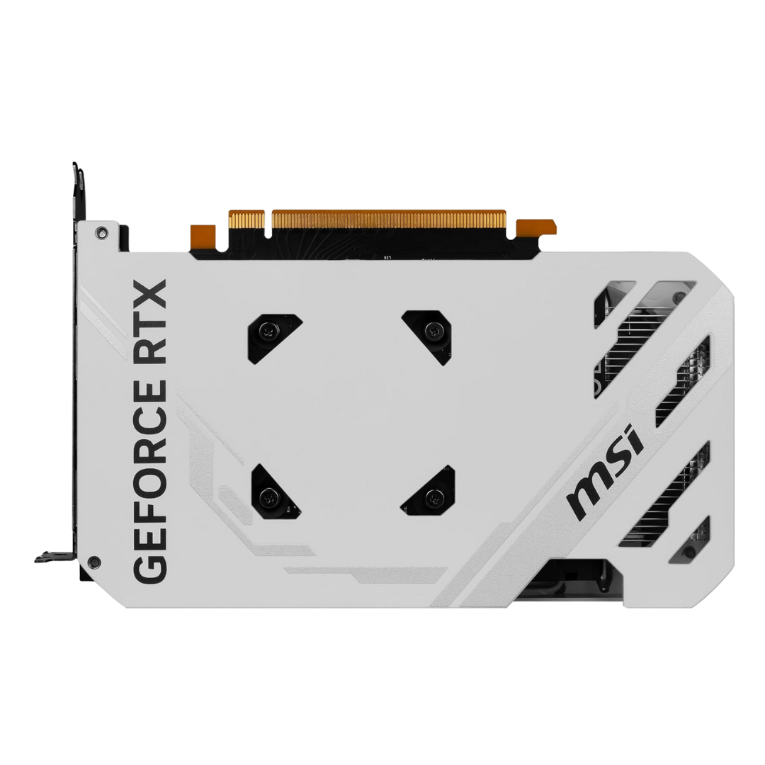 MSI GeForce RTX 4060 Ventus 2X White OC 8GB GDDR6 128-bit Gaming Graphics Card